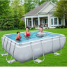 Каркасный бассейн BESTWAY POWER STEEL 282х196х84см, 3662л, фильтр-насос 1249л/ч 56629 BW